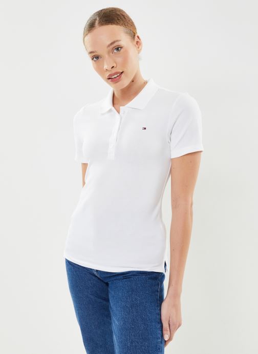 Vêtements Tommy Hilfiger 1985 Slim Pique Polo WW0WW42047 pour Accessoires