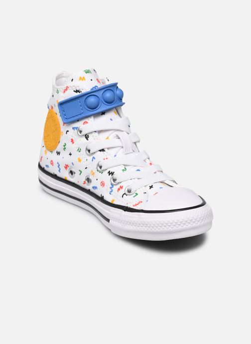 Baskets Converse Chuck Taylor All Star 1V Canvas Polka Doodle Hi C pour  Enfant