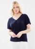 Vero Moda Vêtements Vmhalle Ss V-Neck Top Jrs Spe pour Accessoires Female XS 10304421-Navy Blazer