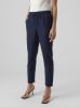 Vero Moda Vêtements Vmjesmilo Ankle Pants Wvn Ga Noos pour Accessoires Female XL 10279691-Navy Blazer