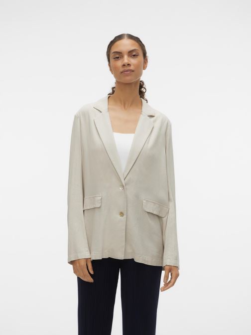 Vêtements Vero Moda Vmmymilo Ls Shell Blazer Wvn  Ga pour  Accessoires