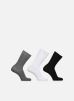 chaussettes et collants sarenza wear lot de 3 paires de chaussettes haute noir gris chin&#233; off white homme pour  accessoires
