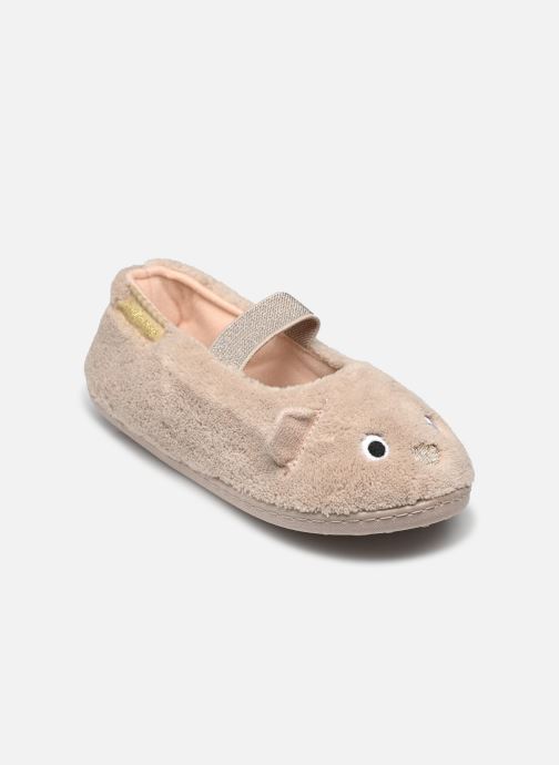 Chaussons Ballerines en micro-éponge pour Enfant - Isotoner - Modalova