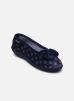 Isotoner Chaussons Ballerines en velours ultra doux talon 3,8 cm semelle ergonomique W pour Femme Female 36 90144/Marine