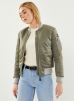 Schott Vêtements Blouson Bomber Femme Nylon Eco pour Accessoires Female XS AIRFORCEWRS-Sage kaki