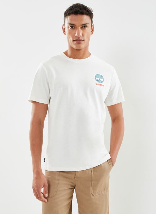 Vêtements Timberland Back Graphic Short Sleeve Tee pour Accessoires