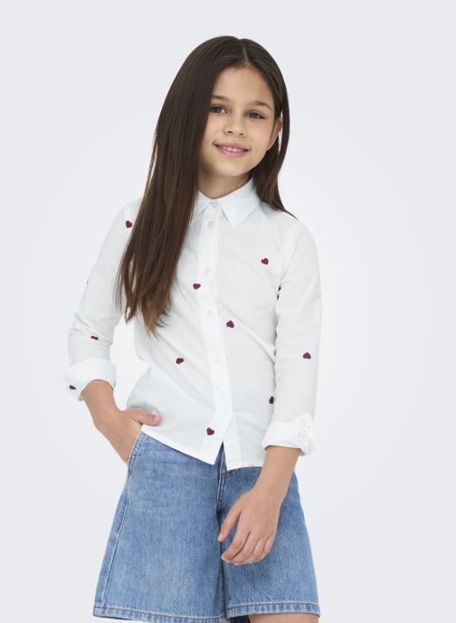 Vêtements Kids Only Koglina Grace L/S Emb Shirt Wvn pour Accessoires