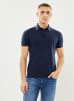 Schott Vêtements Polo Pull Leger Avec Bord Cotes Rayes pour Accessoires Male S PSCAMRON-Navy