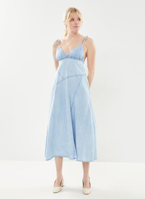 Vêtements Replay Robe long denim pour  Accessoires