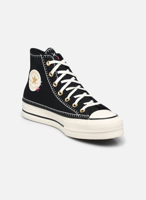 Baskets Converse Chuck Taylor All Star Lift Canvas Stitch Sich Hi W pour  Femme