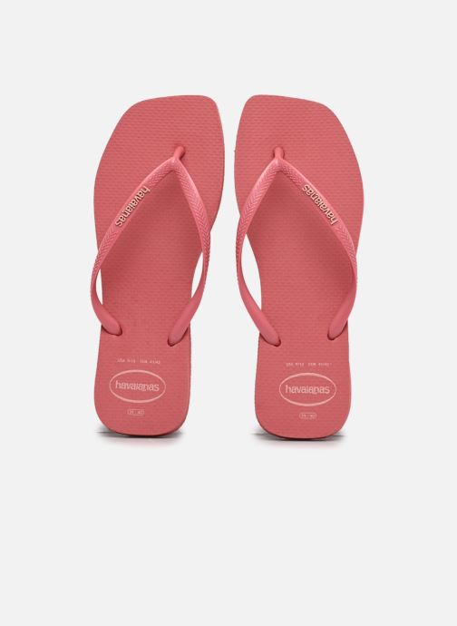 Tongs Havaianas HAV. SQUARE LOGO POP UP pour  Femme