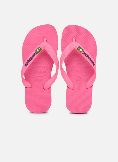 Tongs Havaianas KIDS HAV. BRASIL LOGO NEON pour  Enfant