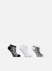 chaussettes et collants sarenza wear lot de 3 paires z&#232;bre invisible femme pour  accessoires