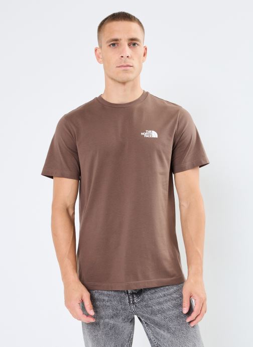 Vêtements The North Face M S/S SIMPLE DOME TEE FOREST OLIVE pour  Accessoires