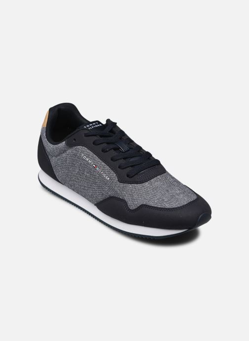 Baskets Tommy Hilfiger LO RUNNER MIX CHAMBR pour Homme