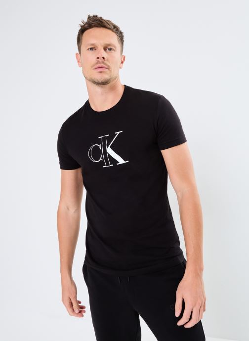 Vêtements Calvin Klein Jeans Outline Monologo Tee J30J325678 pour  Accessoires