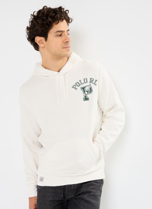 Vêtements Polo Ralph Lauren Lspohoodm3-Long Sleeve-Sweatshirt pour  Accessoires