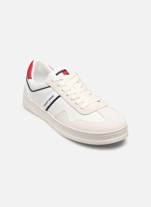 Baskets Tommy Jeans TJM LEATHER RETRO CUPSOLE pour  Homme