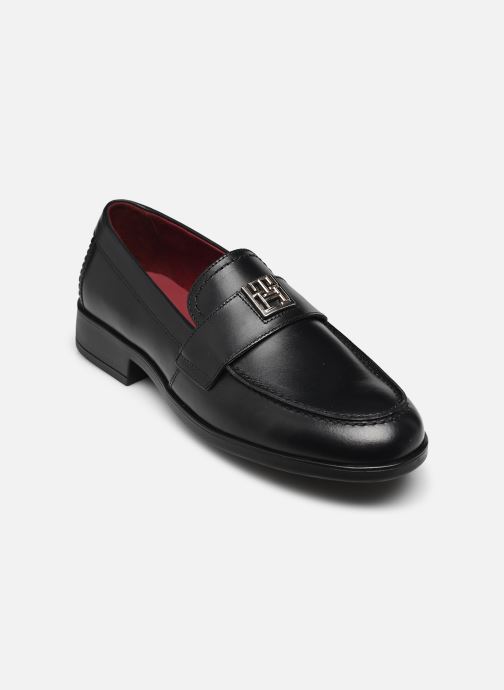 Mocassins Tommy Hilfiger TH LEATHER CLASSIC LOAFER pour  Femme