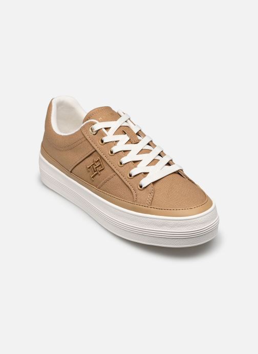 Baskets Tommy Hilfiger TH VULC CANVAS SNEAKER pour  Femme