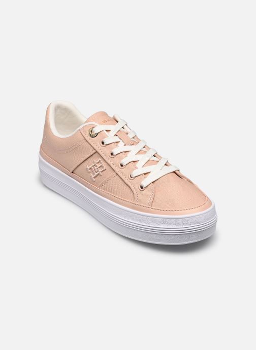 Baskets Tommy Hilfiger TH VULC CANVAS SNEAKER pour  Femme