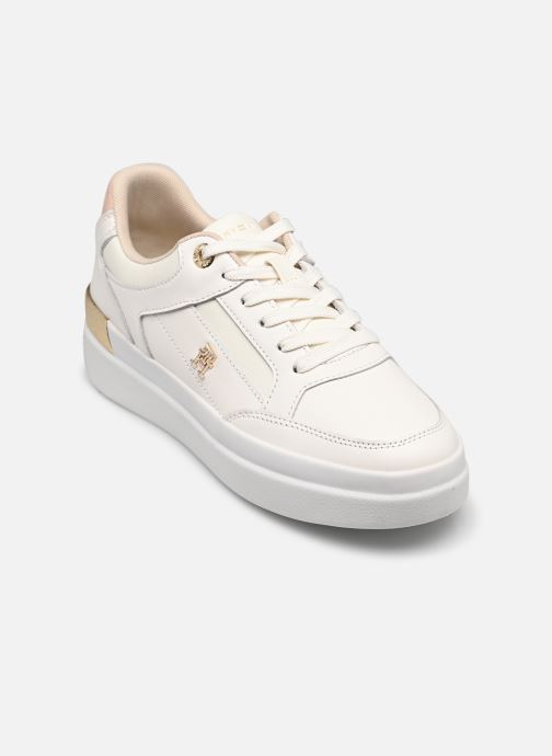 Baskets Tommy Hilfiger LUX HARDWARE COURT SNEAKER pour  Femme