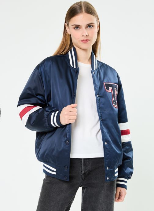 Vêtements Tommy Jeans Tjw Letterman Satin DW0DW18306 pour Accessoires