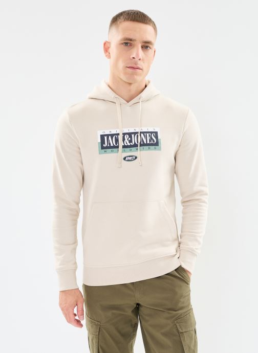 Vêtements Jack & Jones JORCOBIN SWEAT HOOD LN pour  Accessoires