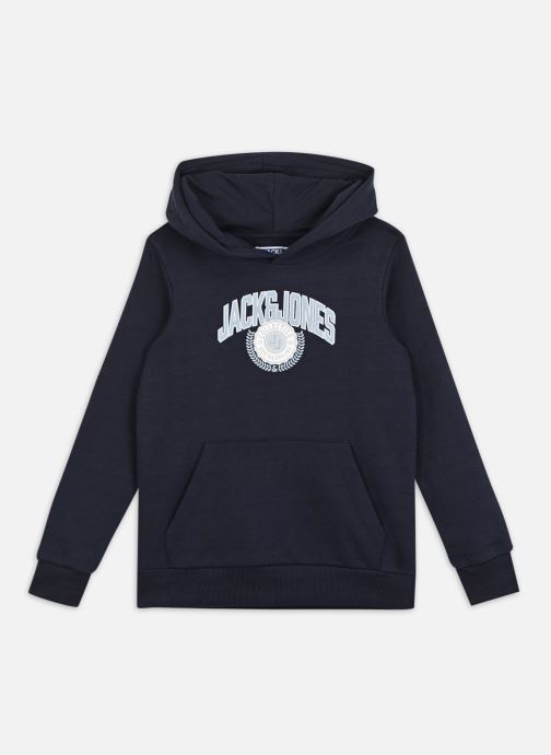 Vêtements Jack & Jones Jjkam Varsity Branding Sweat Hood Jnr pour  Accessoires