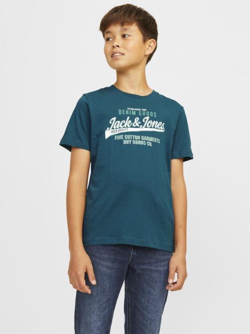 Vêtements Jjelogo Tee Ss Oneck 2Col 24/25 Noos Jnr pour Accessoires - Jack & Jones - Modalova