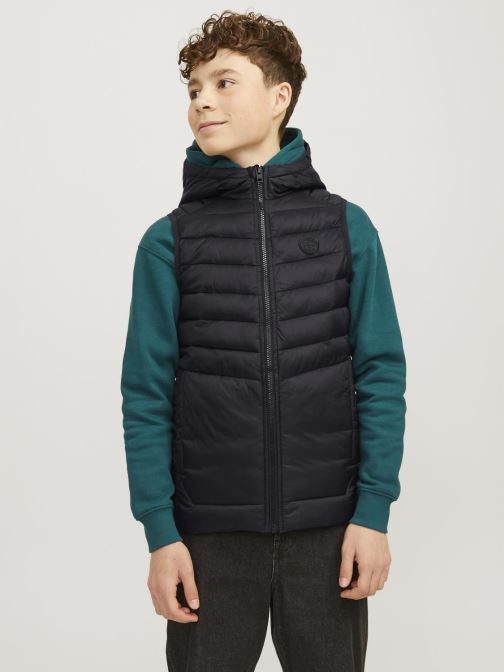 Vêtements Jack & Jones Jjesprint Puffer Bodywarmer Hood Noosjnr pour Accessoires