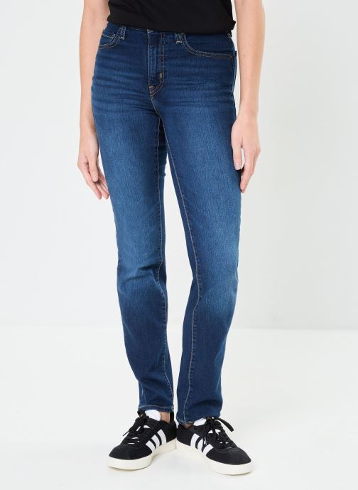 Vêtements Levi's 724 High Rise Straight Dark Indigo - Worn In pour Accessoires