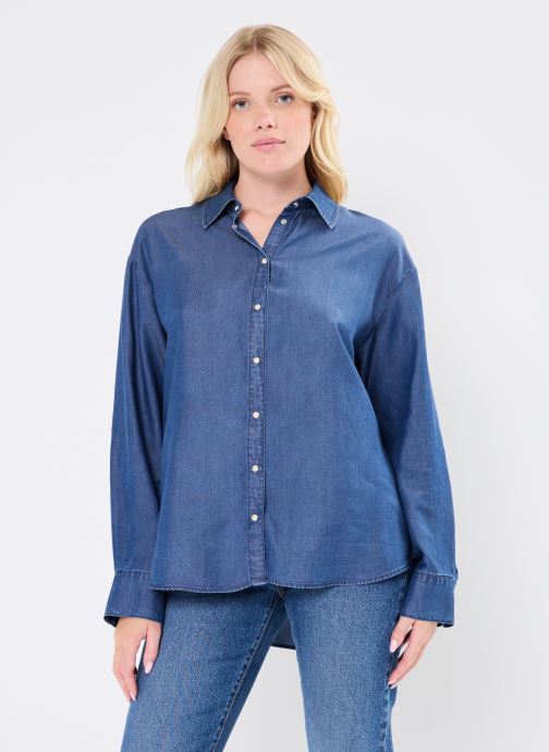 Vêtements Vero Moda VMPAULINE LS LOOSE DENIM SHIRT YO349 LCS pour  Accessoires