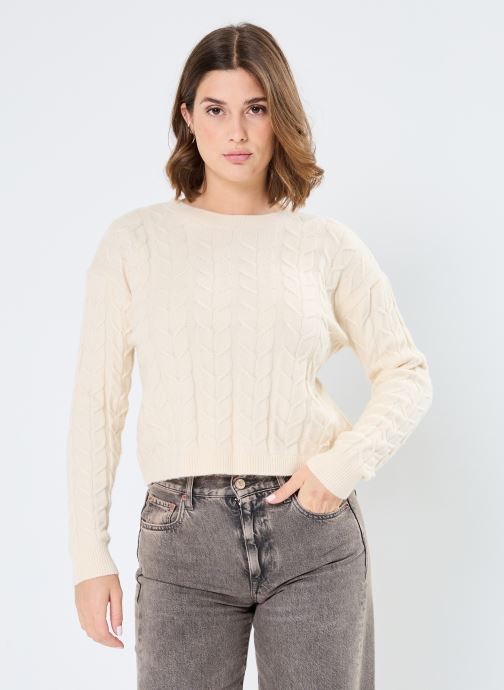 Vêtements Vero Moda VMTILDA LS O-NECK 2WAY PULLOVER GA BOO pour Accessoires