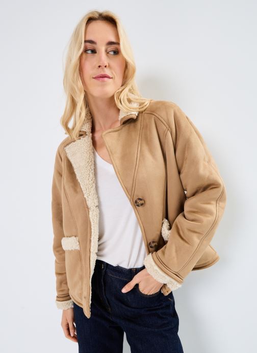 Vêtements Vero Moda VMELLA SHERLING JACKET pour Accessoires