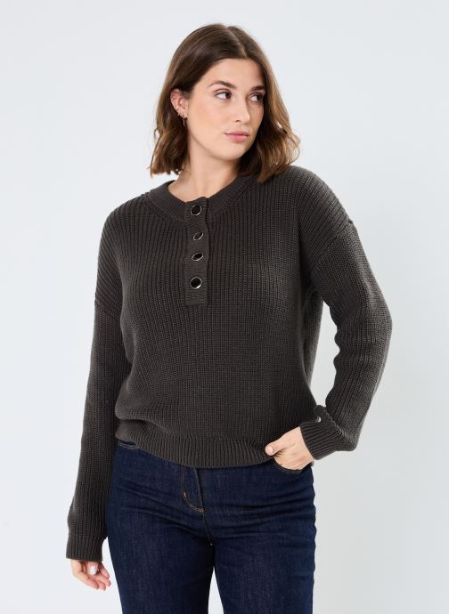 Vêtements Vero Moda VMJULIET LS O-NCK BUTTON PULLOVER GA FR pour  Accessoires