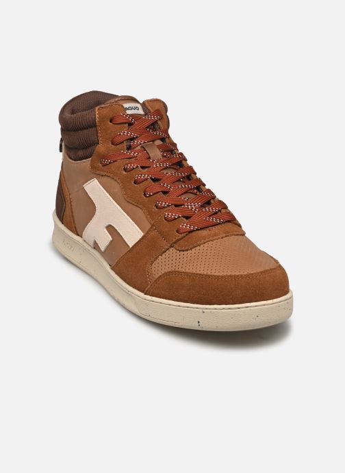 Baskets HAZEL MID BASKETS LEATHER SUEDE M - Faguo - Modalova