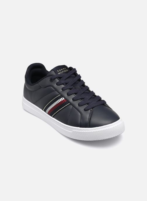 Baskets Tommy Hilfiger ICON COURT SNEAKERS STRIPES pour  Femme