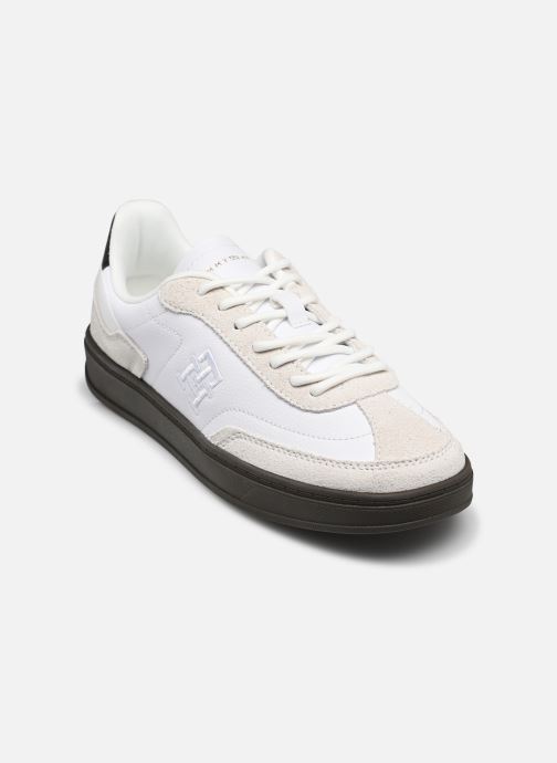 Baskets Tommy Hilfiger TH HERITAGE COURT SNEAKER LTHR pour  Femme