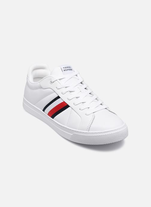 Baskets Tommy Hilfiger ICON COURT LTH STRIPES pour  Homme