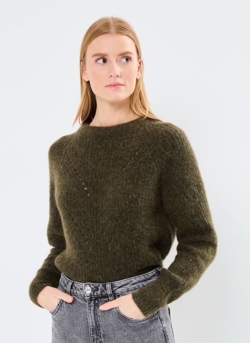 Vêtements VILOA LS OPEN BACK O-NECK KNIT/ROU pour Accessoires - Vila - Modalova