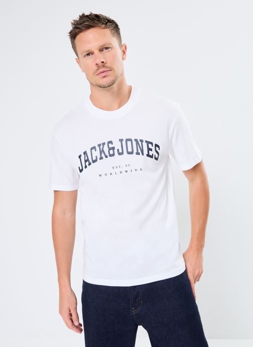 Vêtements Jack & Jones Jjecaleb Varsity Tee SS O-Neck Noos pour  Accessoires