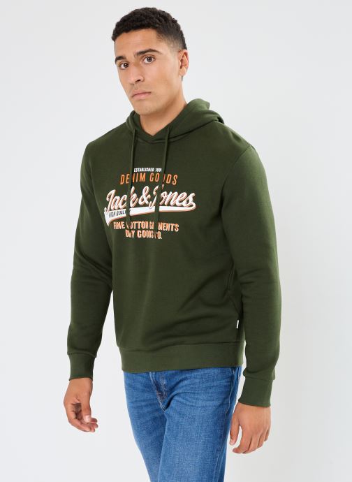 Vêtements Jack & Jones JJELOGO SWEAT HOOD 2 COL 24/25 NOOS pour  Accessoires