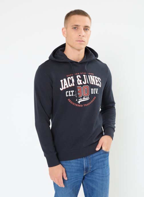 Vêtements Jack & Jones JJELOGO SWEAT HOOD 2 COL 24/25 NOOS pour  Accessoires