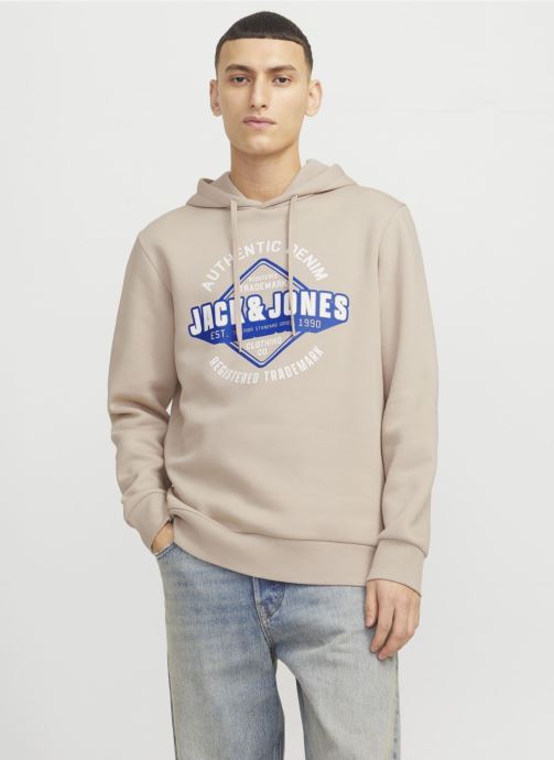 Vêtements Jack & Jones JJELOGO SWEAT HOOD 2 COL 24/25 NOOS pour Accessoires