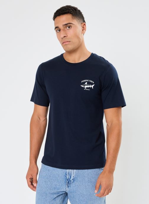 Vêtements Jack & Jones JPRBLUFISHING TEE SS CREW PRAU24 pour  Accessoires