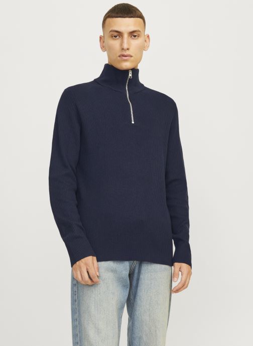 Vêtements Jack & Jones Jjeperfect Knit Half Zip Sn pour Accessoires