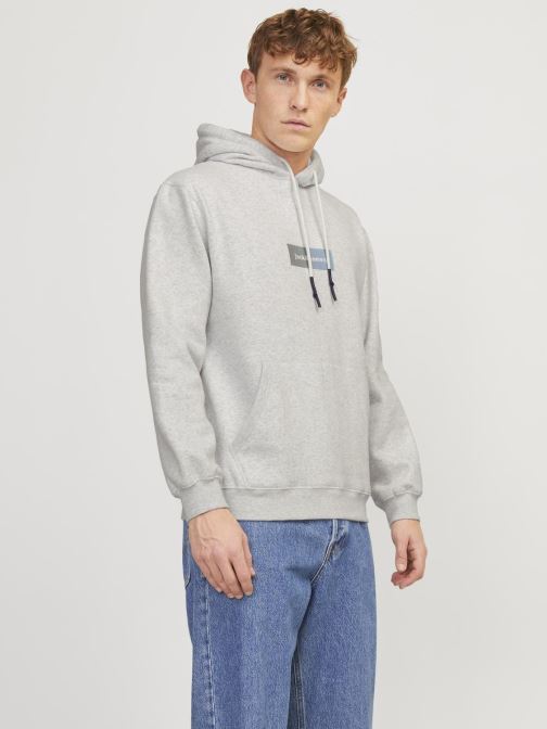 Vêtements Jack & Jones JORBRONX RECTANGLE SWEAT HOOD pour  Accessoires