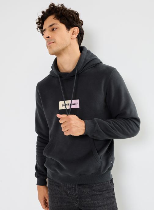 Vêtements Jack & Jones JORBRONX RECTANGLE SWEAT HOOD pour  Accessoires