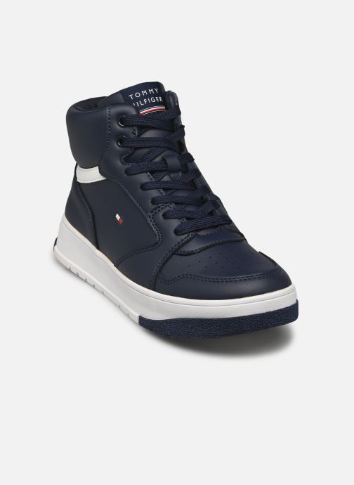 Baskets Tommy Hilfiger Mid cutlace-up sneaker A pour  Enfant